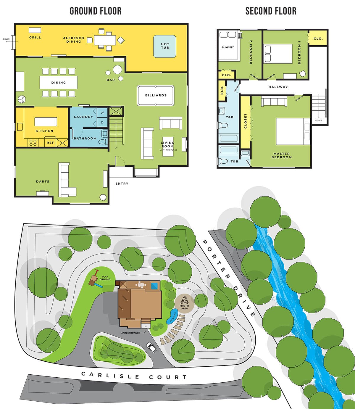 Serenity Falls floor plan